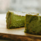 Matcha-Basque Cheesecake Whole